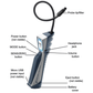 D-TEK STRATIS® REFRIGERANT LEAK DETECTOR - A2L COMPATIBLE - A&R Supply - Air Conditioning & Refrigeration Wholesaler - INFICON
