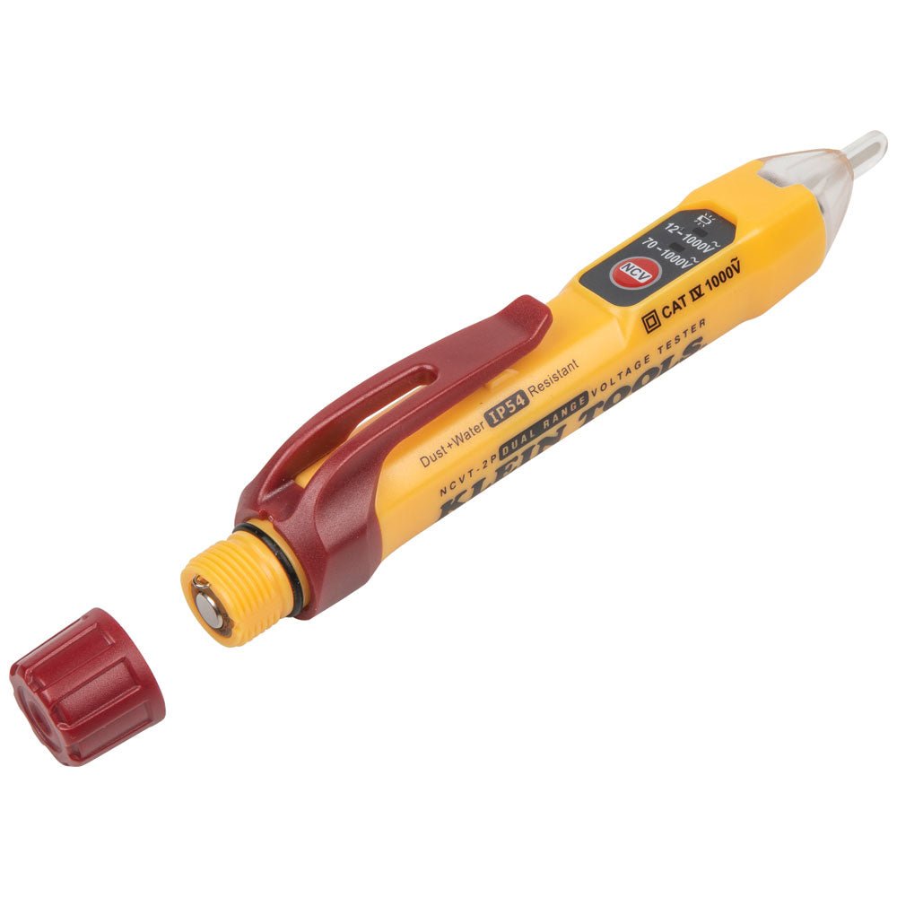 DUAL RANGE NON-CONTACT VOLTAGE TESTER 12 - 1000V AC - A&R Supply - Air Conditioning & Refrigeration Wholesaler - KLEIN TOOLS