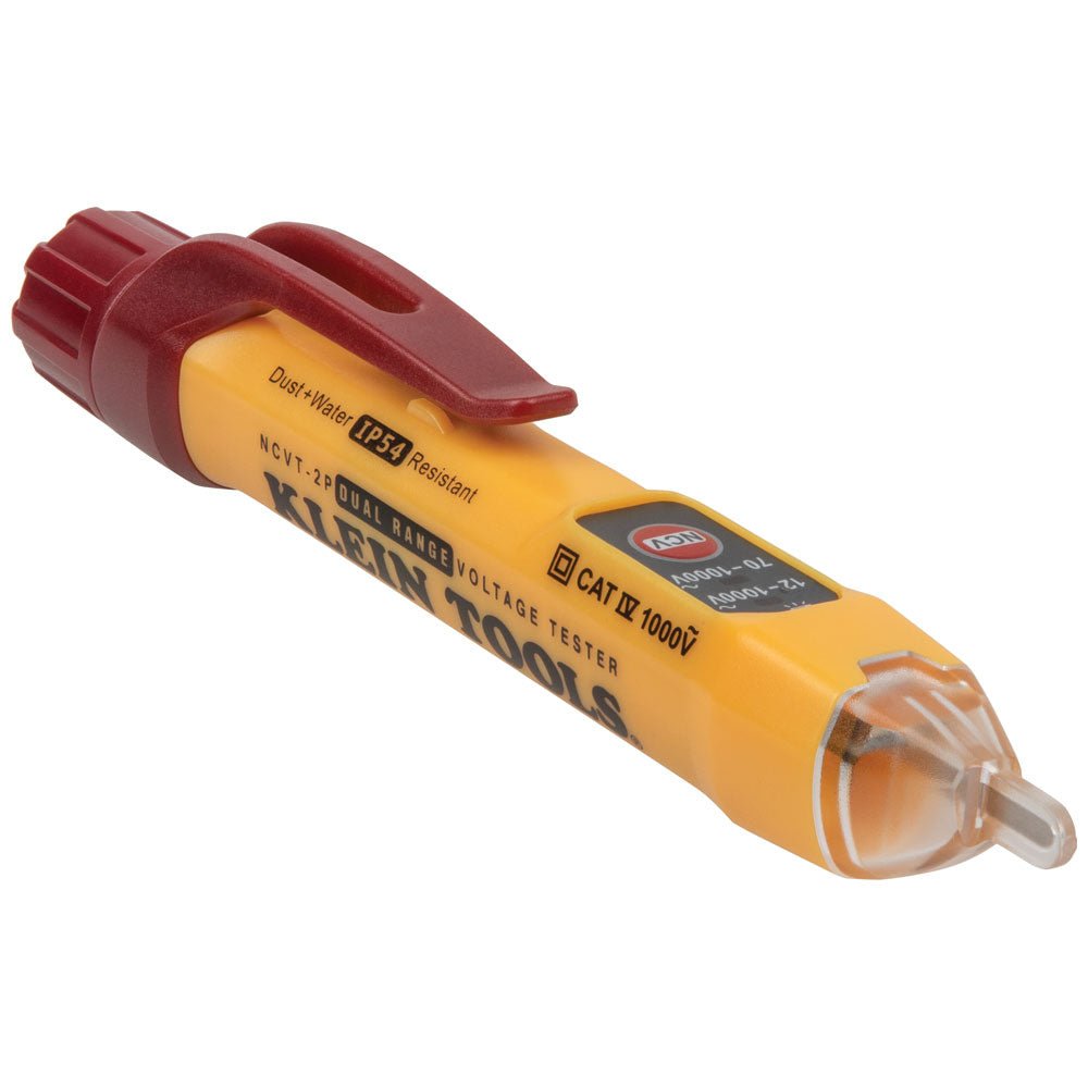 DUAL RANGE NON-CONTACT VOLTAGE TESTER 12 - 1000V AC - A&R Supply - Air Conditioning & Refrigeration Wholesaler - KLEIN TOOLS