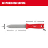 DUCT KNIFE - A&R Supply - Air Conditioning & Refrigeration Wholesaler - MILWAUKEE