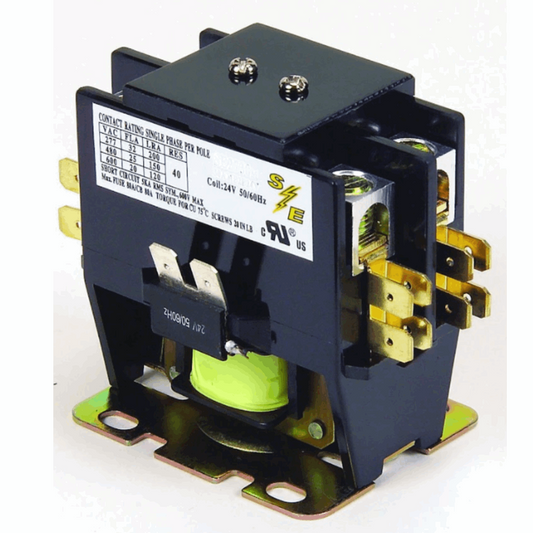 40 AMP 2 POLE 120 VOLT CONTACTOR  - LOCKED ROTOR 240/200/160