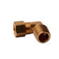 BRASS COMPRESSION ELBOW