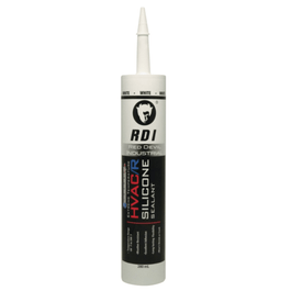 EXTREME TEMPERATURE HVAC/R SILICONE SEALANT, LONG-LASTING WEATHER-RESISTANT ADHESIVE, WHITE - A&R Supply - Air Conditioning & Refrigeration Wholesaler - RED DEVIL