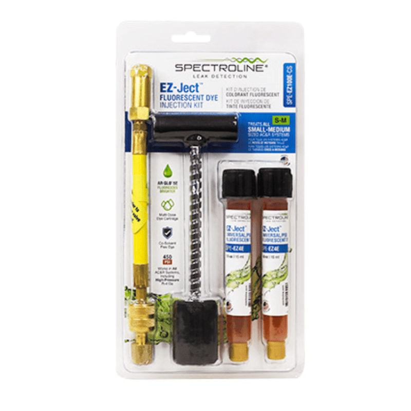 EZ-JECT™ FLUORESCENT DYE INJECTION KIT - A&R Supply - Air Conditioning & Refrigeration Wholesaler - SPECTROLINE