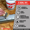 F-SEAL 181® Duct Sealant, Gray, 1-Gallon Tub - Air Conditioning & Refrigeration Wholesaler - RED DEVIL