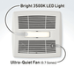 FLEX™ SERIES 80 CFM 0.7 SONES VENTILATION FAN LIGHT ENERGY STAR® - A&R Supply - Air Conditioning & Refrigeration Wholesaler - BROAN