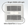 FLEX™ SERIES 80 CFM 0.7 SONES VENTILATION FAN LIGHT ENERGY STAR® - A&R Supply - Air Conditioning & Refrigeration Wholesaler - BROAN