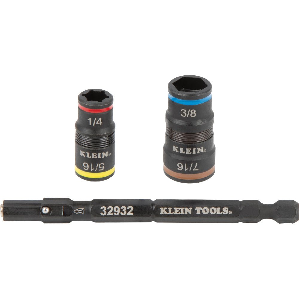 FLIP SOCKET, MINI RATCHET AND MULTI-BIT DRIVER SET, 3-PIECE - A&R Supply - Air Conditioning & Refrigeration Wholesaler - KLEIN TOOLS