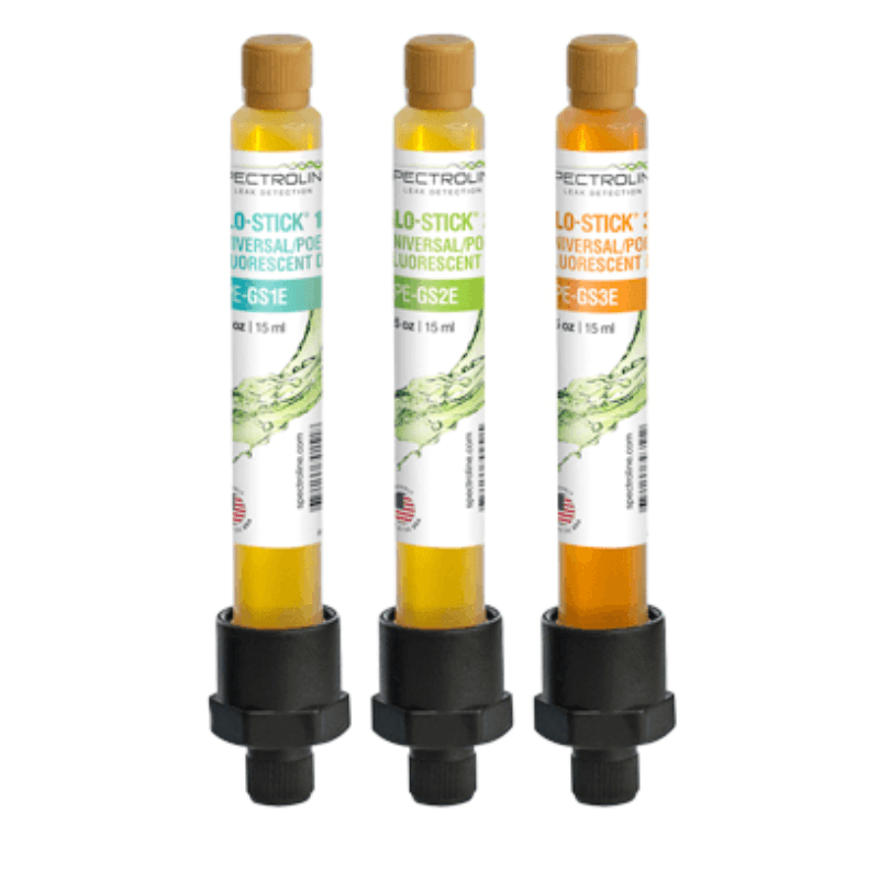 GLO-STICK® 3E FLUORESCENT DYE CAPSULE - TREATS UP TO 12 TONS - A&R Supply - Air Conditioning & Refrigeration Wholesaler - SPECTROLINE