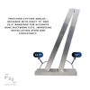 HEAVY-DUTY ALUMINUM SQUARE DUCT ANGLE CUTTING GUIDE – PRECISION 15° & 22.5° - A&R Supply - Air Conditioning & Refrigeration Wholesaler - F & L ALUMINUM PARTS