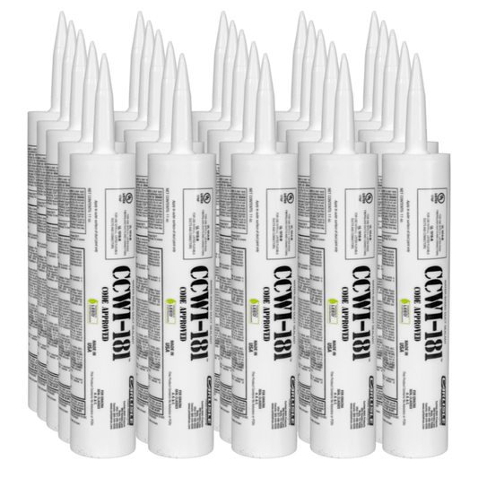 INDOOR/OUTDOOR WATER BASED DUCT SEALANT - 1 CASE W/ (25) 11 OZ. CARTRIDGES (GRAY) - A&R Supply - Air Conditioning & Refrigeration Wholesaler - HARDCAST