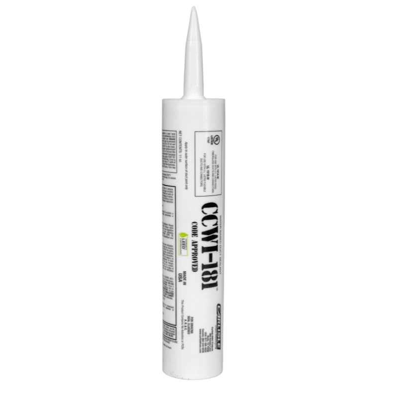 INDOOR/OUTDOOR WATER BASED DUCT SEALANT - 1 CASE W/ (25) 11 OZ. CARTRIDGES (GRAY) - A&R Supply - Air Conditioning & Refrigeration Wholesaler - HARDCAST