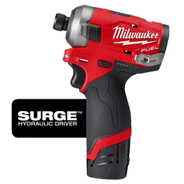 M12 FUEL™ SURGE™ 1/4" HEX HYDRAULIC DRIVER (TOOL ONLY) - A&R Supply - Air Conditioning & Refrigeration Wholesaler - MILWAUKEE