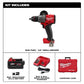 M18 FUEL™ 1/2" DRILL/DRIVER KIT - A&R Supply - Air Conditioning & Refrigeration Wholesaler - MILWAUKEE