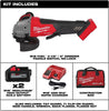 M18 FUEL™ 4-1/2" / 5" BRAKING GRINDER PADDLE SWITCH, NO-LOCK KIT - A&R Supply - Air Conditioning & Refrigeration Wholesaler - MILWAUKEE