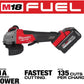 M18 FUEL™ 4-1/2" / 5" BRAKING GRINDER PADDLE SWITCH, NO-LOCK KIT - A&R Supply - Air Conditioning & Refrigeration Wholesaler - MILWAUKEE