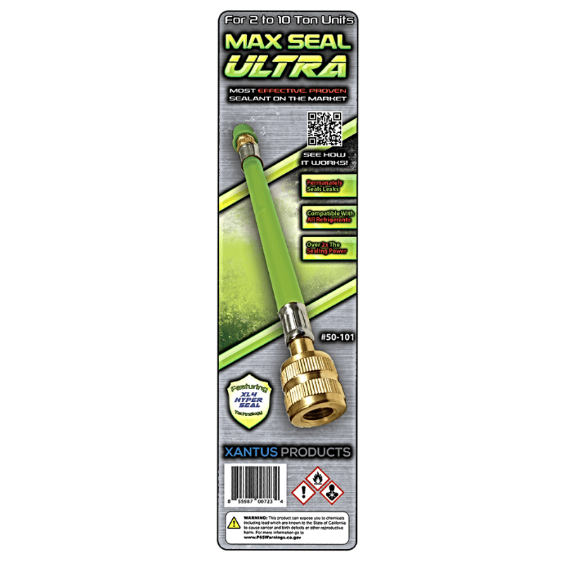 MAX SEAL ULTRA DIRECT INJECT - 2-10 TONS - A&R Supply - Air Conditioning & Refrigeration Wholesaler - XANTUS PRODUCTS