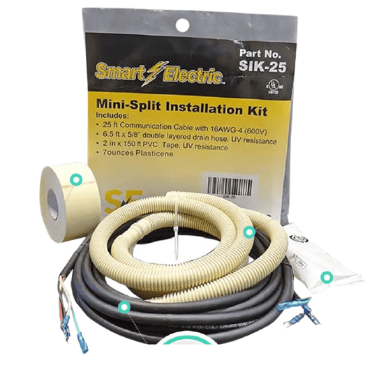 MINI SPLT INSTALLATION KIT - A&R Supply - Air Conditioning & Refrigeration Wholesaler - HERCULES