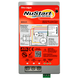 NUSTART COMPRESSOR SOFT STARTER, SINGLE PHASE, 208/230VAC, 16-32A FLA/RLA - A&R Supply - Air Conditioning & Refrigeration Wholesaler - NU-CALGON