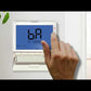 RESIDENTIAL/LIGHT COMMERCIAL UNIVERSAL WIFI - UP TO 2 HEAT, 2 COOL CONVENTIONAL / UP TO 5 HEAT, 3 COOL HEAT PUMP -  HARDWIRE ONLY - 7 DAY OR NON-PROGRAMMABLE