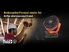 RECHARGEABLE PERSONAL JOBSITE FAN