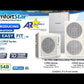 30K CPR3 CONDENSING UNIT - HEAT PUMP SIDE DISCHARGE - UP TO 18.8 SEER2