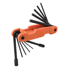 PRO FOLDING HEX KEY SET (70550) - A&R Supply - Air Conditioning & Refrigeration Wholesaler - KLEIN TOOLS