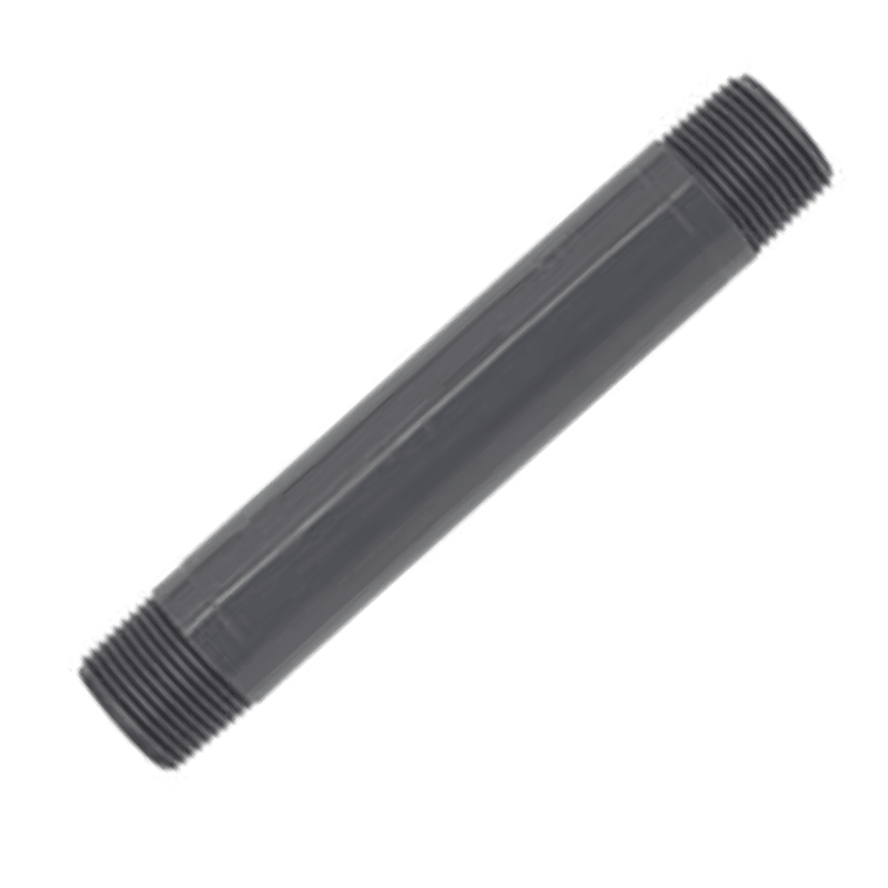 PVC NIPPLE 3/4 X 6" - GRAY - A&R Supply - Air Conditioning & Refrigeration Wholesaler - GENERIC