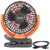 RECHARGEABLE PERSONAL JOBSITE FAN - A&R Supply - Air Conditioning & Refrigeration Wholesaler - KLEIN TOOLS
