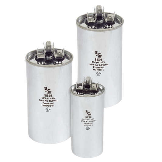 25+4 MFD. 370V DUAL ROUND CAPACITOR