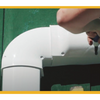 90° ELBOW/VERTICAL - W:3-1/4" x H:2-11/16" x L:4-7/8"