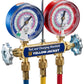SERIES 41 MANIFOLD WITH 3-1/8-INCH GAUGES AND (3) PLUS II 60-INCH HOSES - A2L COMPATIBLE - A&R Supply - Air Conditioning & Refrigeration Wholesaler - YELLOW JACKET