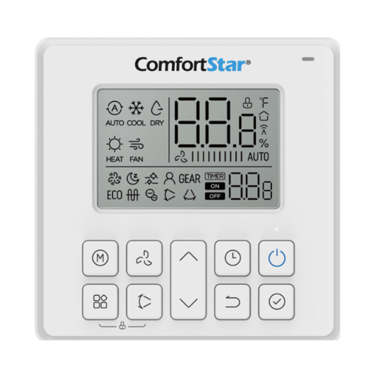 SIMPLE WIRED THERMOSTAT - NON-PROGRAMMABLE - A&R Supply - Air Conditioning & Refrigeration Wholesaler - COMFORTSTAR