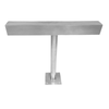 SINGLE LEG ALUMINUM PIPE STAND - 12"W X 30"H - A&R Supply - Air Conditioning & Refrigeration Wholesaler - MIAMI TECH