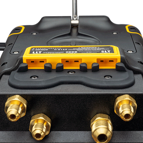 SMAN WIRELESS REFRIGERANT MANIFOLD (4-PORT) - A&R Supply - Air Conditioning & Refrigeration Wholesaler - FIELDPIECE