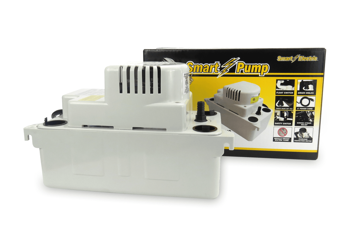 SMART CONDENSATE PUMP - 20FT 230V WITHOUT TUBING - A&R Supply - Air Conditioning & Refrigeration Wholesaler - HERCULES