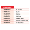 SMART DUCT INSTALLATION KIT - 17' DRAIN HOSE INCLUDED - A&R Supply - Air Conditioning & Refrigeration Wholesaler - HERCULES