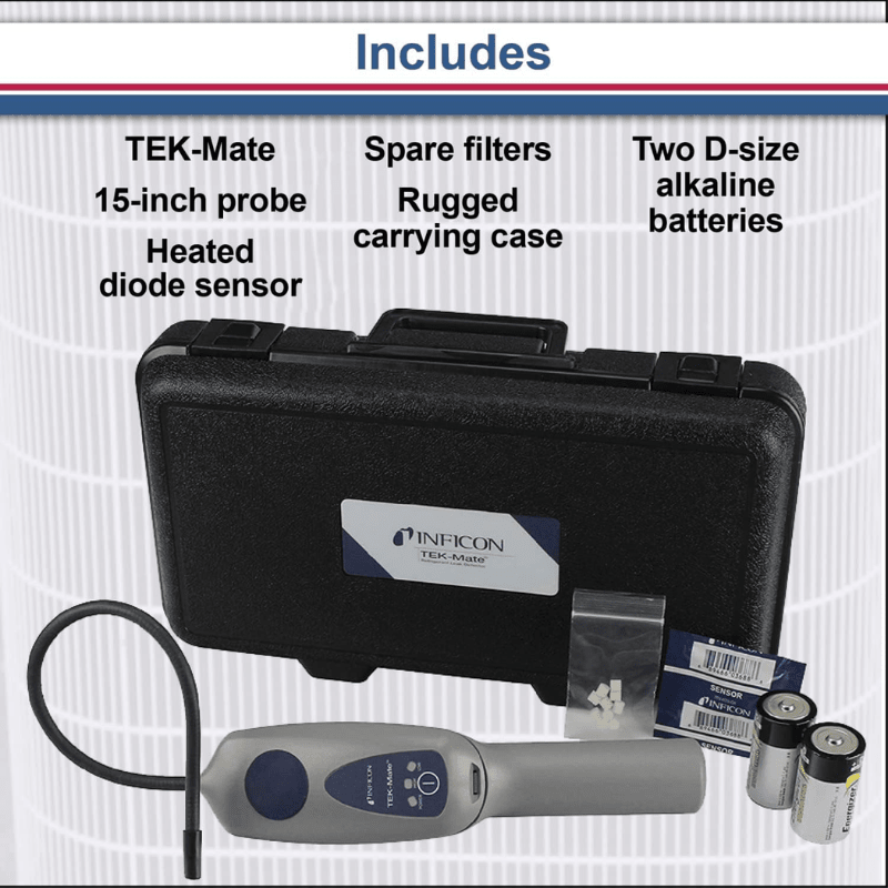 TEK-Mate® REFRIGERANT LEAK DETECTOR - A2L COMPATIBLE - A&R Supply - Air Conditioning & Refrigeration Wholesaler - INFICON