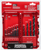 THUNDERBOLT® BLACK OXIDE DRILL BIT SET - 21PC - A&R Supply - Air Conditioning & Refrigeration Wholesaler - ALL TOOL AND FASTENERS