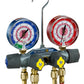 TITAN® 4-VALVE TEST AND CHARGING MANIFOLD °F - A&R Supply - Air Conditioning & Refrigeration Wholesaler - YELLOW JACKET