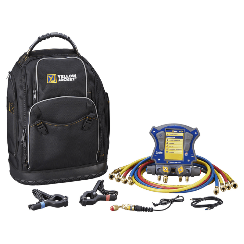 TITANMAX™ DIGITAL MANIFOLD KIT - A2L COMPATIBLE - A&R Supply - Air Conditioning & Refrigeration Wholesaler - YELLOW JACKET