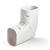 UNIVERSAL ELBOW/HORIZONTAL - W:2-9/16" x H:2-9/16" x L:5-3/8" - A&R Supply - Air Conditioning & Refrigeration Wholesaler - HERCULES