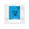 UNIVERSAL - UP TO 2 HEAT/ 2 COOL CONVENTIONAL, 3 HEAT/ 2 COOL HEAT PUMP - BATTERY OR HARDWIRE - NON-PROGRAMMABLE - A&R Supply - Air Conditioning & Refrigeration Wholesaler - PRO1 IAQ
