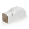 WALL COVER/INLET - (I)W:3-1/4" x H:2-11/16" x L:8-1/4" x (O)W:3-11/16" - A&R Supply - Air Conditioning & Refrigeration Wholesaler - HERCULES