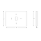 WALL PLATE COVER - A&R Supply - Air Conditioning & Refrigeration Wholesaler - PRO1 IAQ