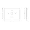 WALL PLATE COVER - A&R Supply - Air Conditioning & Refrigeration Wholesaler - PRO1 IAQ