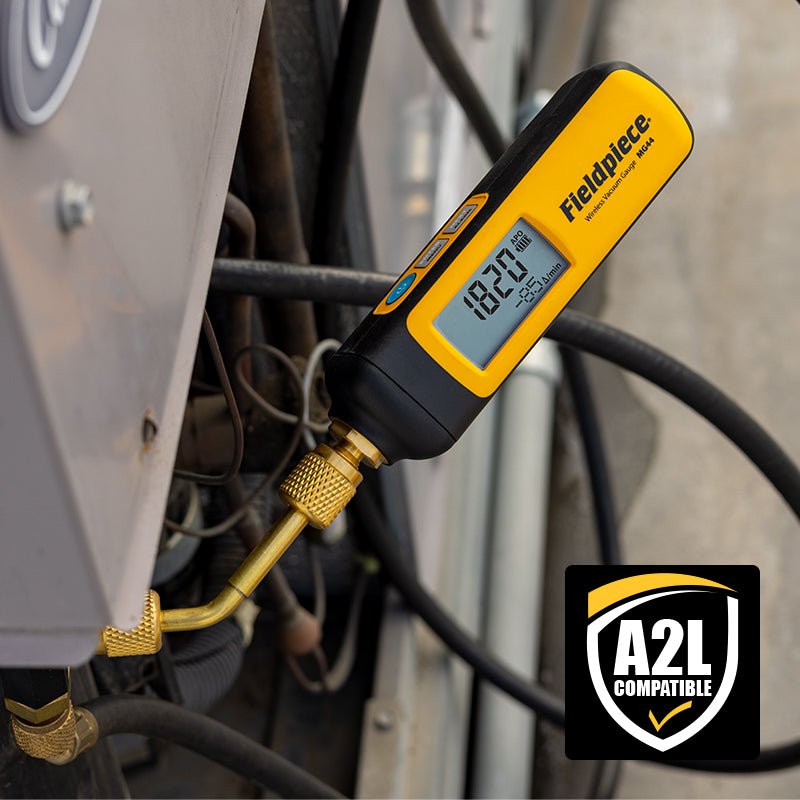 WIRELESS VACUUM GAUGE - A2L COMPATIBLE - A&R Supply - Air Conditioning & Refrigeration Wholesaler - FIELDPIECE