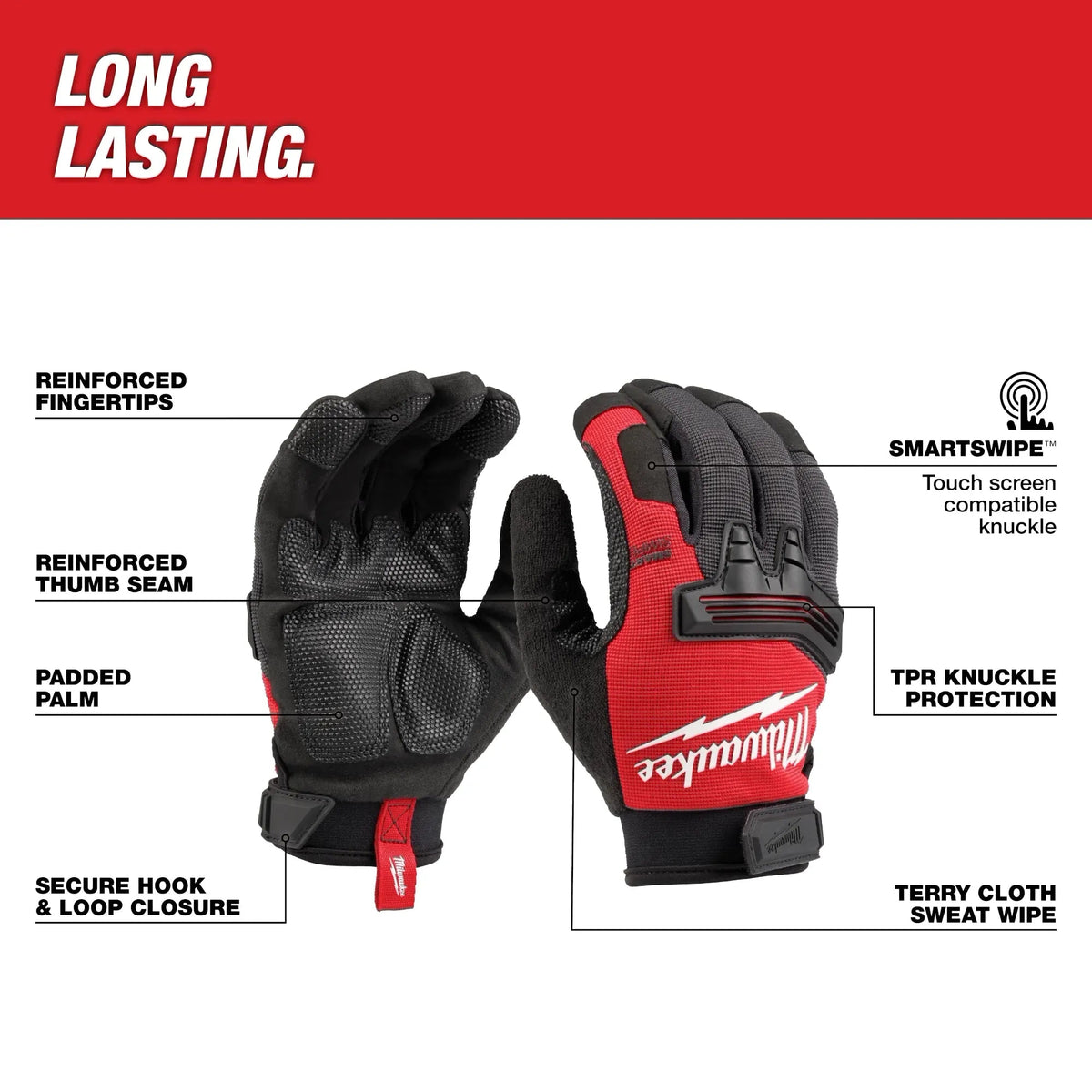 WRECKING WORK GLOVES - A&R Supply - Air Conditioning & Refrigeration Wholesaler - MILWAUKEE