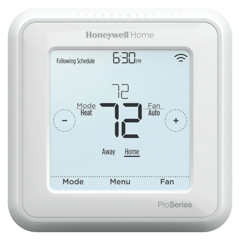 Z-WAVE T6 PRO PROGRAMMABLE THERMOSTAT - 3H/2C HEAT PUMP, 2H/2C CONVENTIONAL - A&R Supply - Air Conditioning & Refrigeration Wholesaler - HONEYWELL