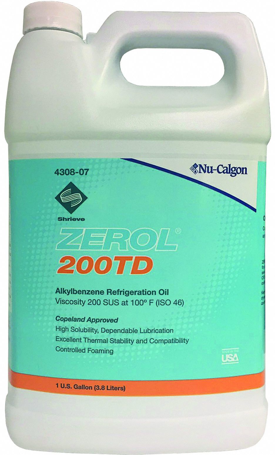 ZEROL ALKYLBENZENE OIL 1 GALLON - A&R Supply - Air Conditioning & Refrigeration Wholesaler - NU-CALGON